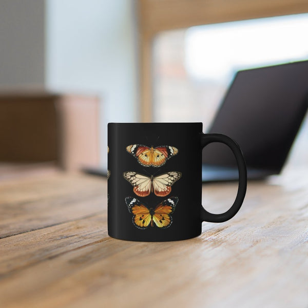 Custom Mug 11oz - Vintage Butterfly Mug 101 Birthday Gift 