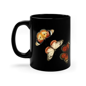 Custom Mug 11oz - Vintage Butterfly Mug 102 Birthday Gift 