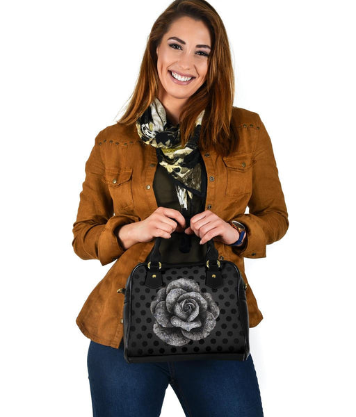 Custom Shoulder Bag - Classic Roses | Custom Bag Vegan 