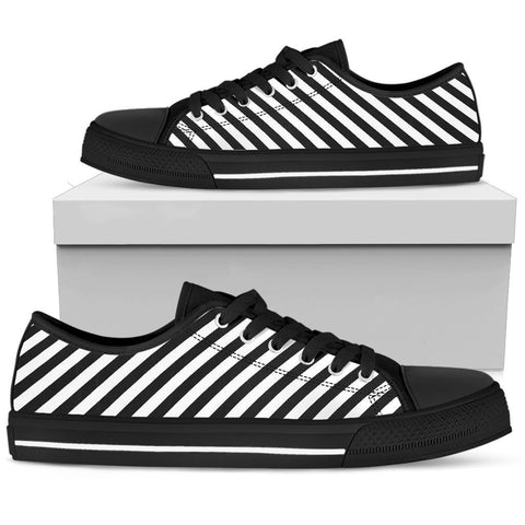Custom Sneakers-Black and White Series 104 | ACES INFINITY