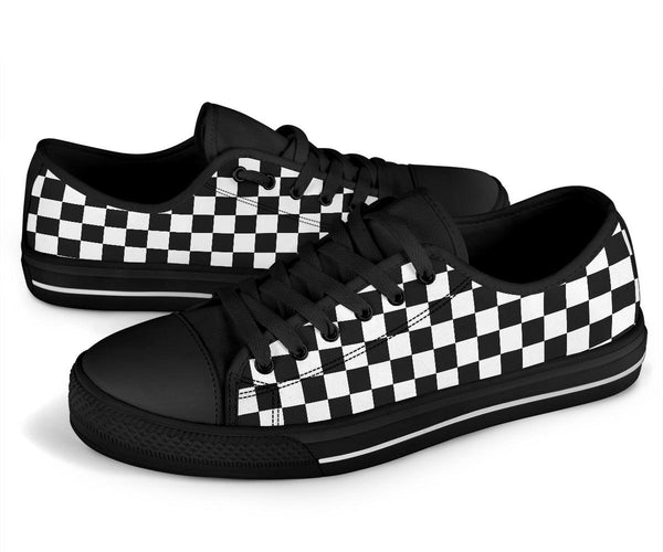 Custom Sneakers-Black and White Series 107 | ACES INFINITY