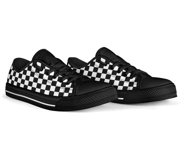 Custom Sneakers-Black and White Series 107 | ACES INFINITY