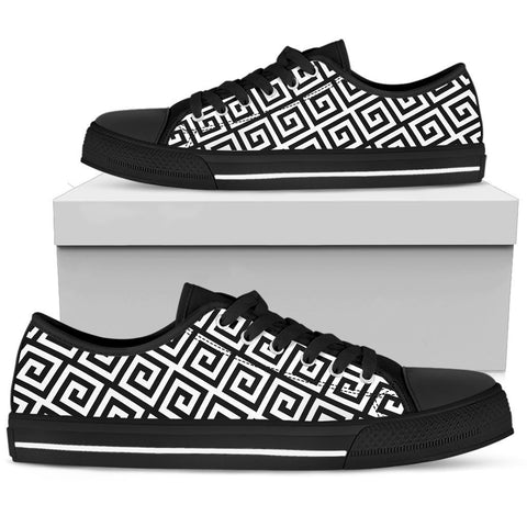 Custom Sneakers-Black and White Series 121B | ACES INFINITY