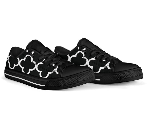 Custom Sneakers-Black and White Series 127 | ACES INFINITY