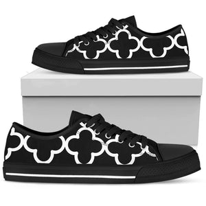 Custom Sneakers-Black and White Series 127 | ACES INFINITY