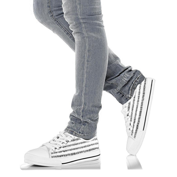Custom Sneakers-Doodle Series 105 White | ACES INFINITY