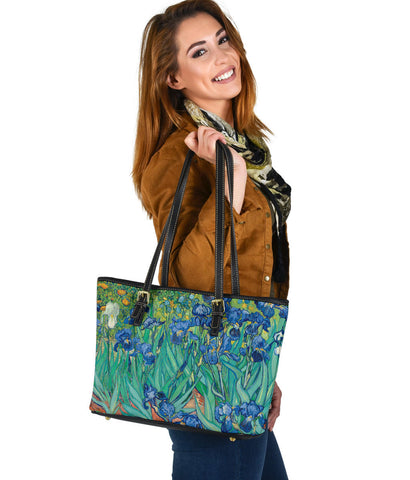 Custom Tote Bag (Vegan Leather) - Vintage Art | Vincent van