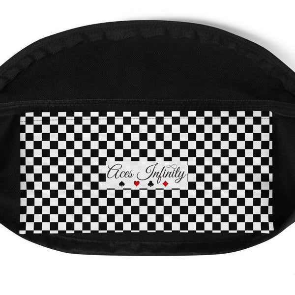 Fanny Pack | B&W Checkers | ACES INFINITY
