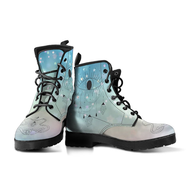 Fashion Combat Boots - Esoteric Art #102 | Unisex Custom 
