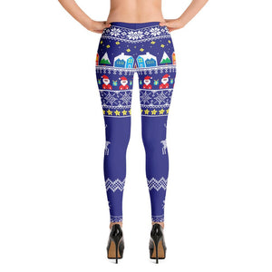 Fashion Leggings | Christmas Series #8 | Royal Blue | ACES