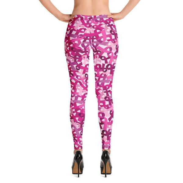Fashion Leggings | Fancy | Pink Ribbons | ACES INFINITY