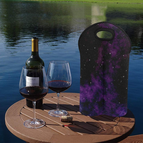 Galaxy | 2-Bottle Neoprene Wine Bag | ACES INFINITY