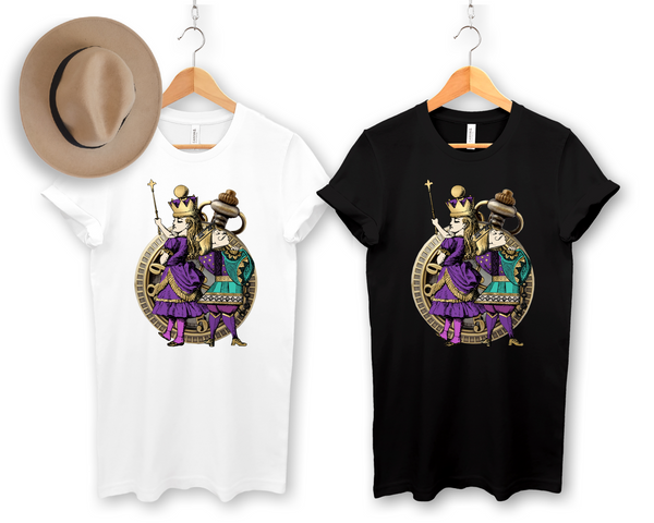 Graphic Tee - Alice in Wonderland Gifts #22 Purple Series | 
