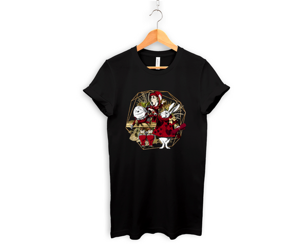 Graphic Tee - Alice in Wonderland Gifts #35 Red Series | 