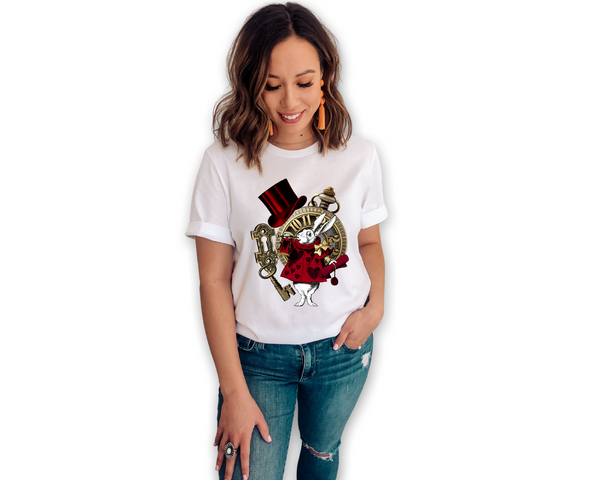 Graphic Tee - Alice in Wonderland Gifts #37 Red Series | 