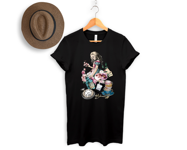 Graphic Tee - Alice in Wonderland Gifts #44 Colorful Series