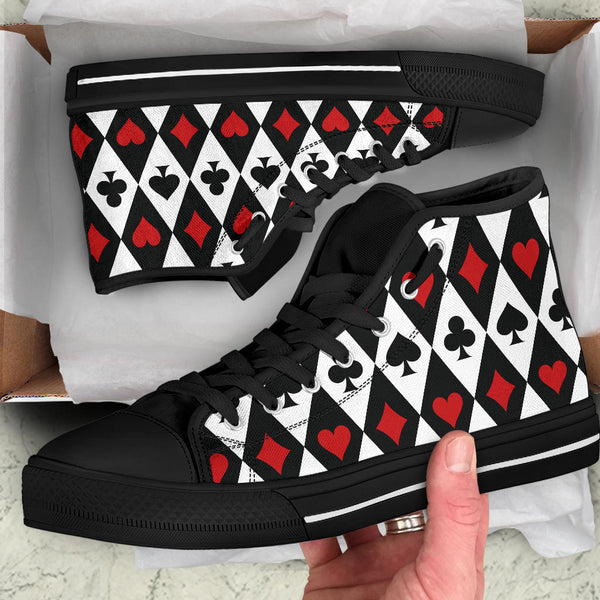 High Top Sneakers - Aces #102 | Birthday Gifts Gift Idea