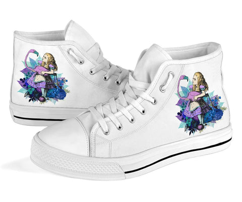 High Top Sneakers - Alice in Wonderland Gifts #22 