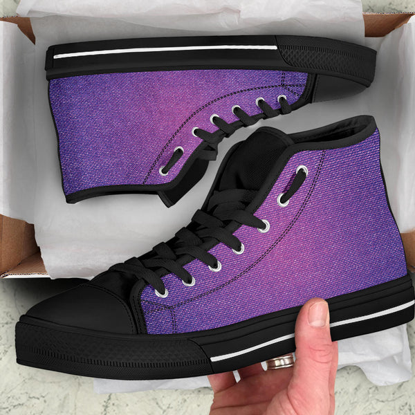 High Top Sneakers - Purple | Birthday Gifts Gift Idea