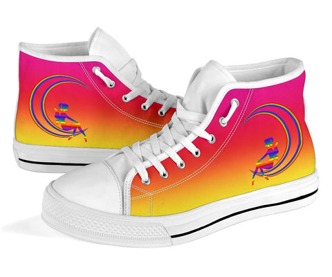 High Top Sneakers - Rainbow Fairy | Woman’s Colorful 