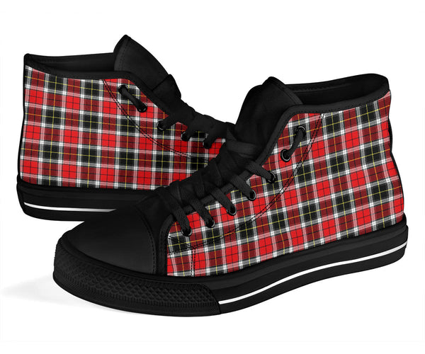 High Top Sneakers - Red Checks #102 | Birthday Gifts Gift
