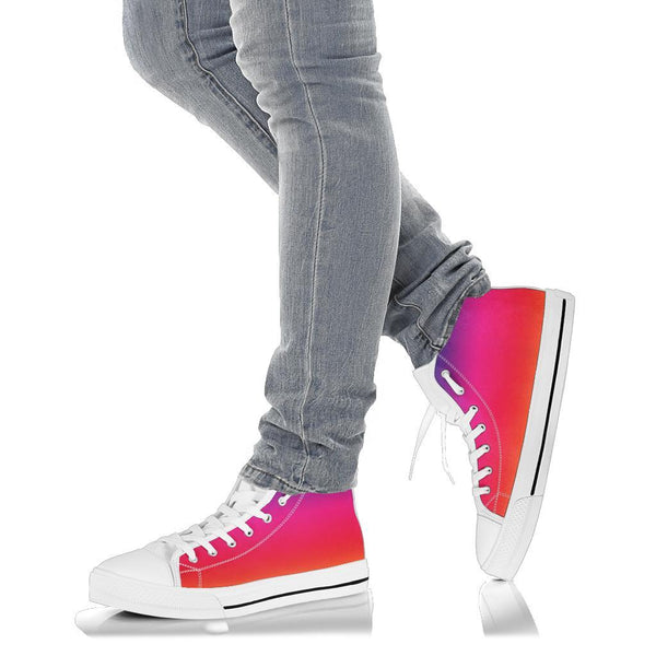 High Top Sneakers - Unisex Colorful Sneakers #1 | Custom 