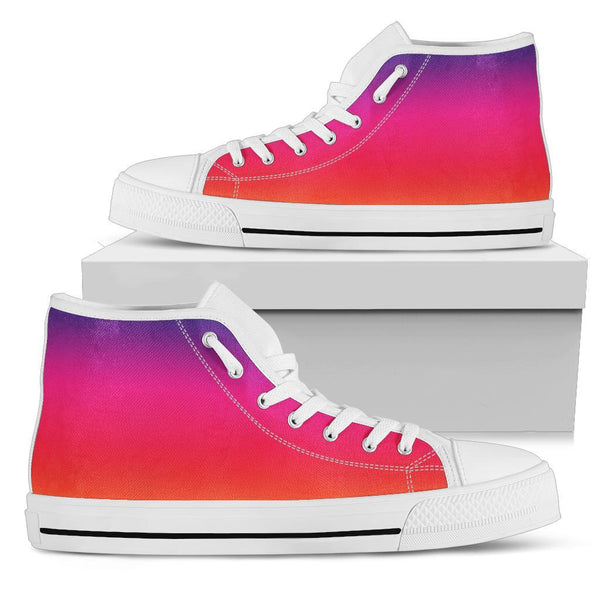 High Top Sneakers - Unisex Colorful Sneakers #1 | Custom 