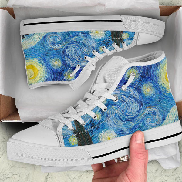 ES High Top Sneakers - Vintage Art | Vincent van Gogh: