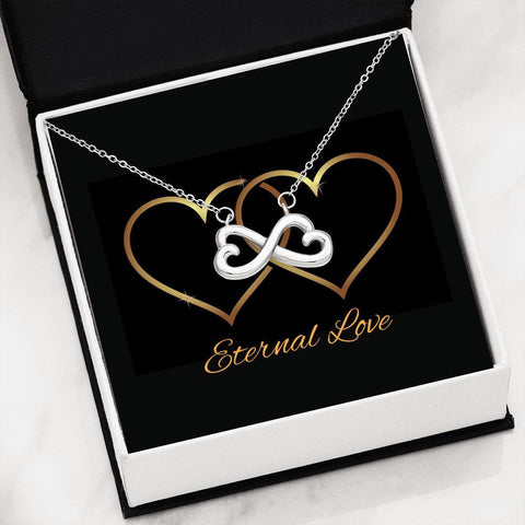Infinity Heart Necklace | Message Card - Eternal Love | ACES