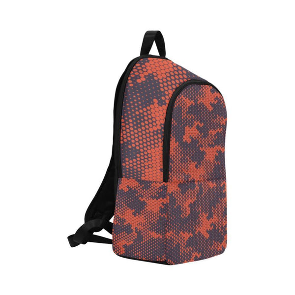 Laptop Backpack (Nylon) - Red Camouflage | ACES INFINITY