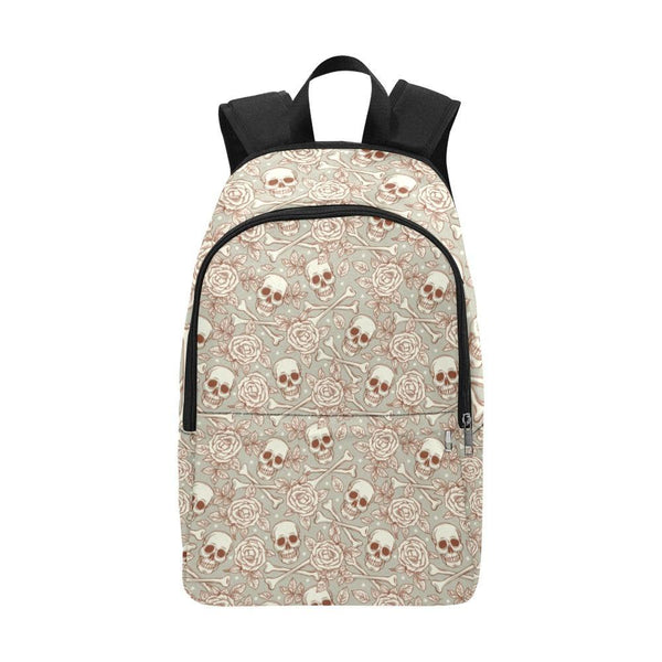 Laptop Backpack (Nylon) - Skulls & Roses | ACES INFINITY