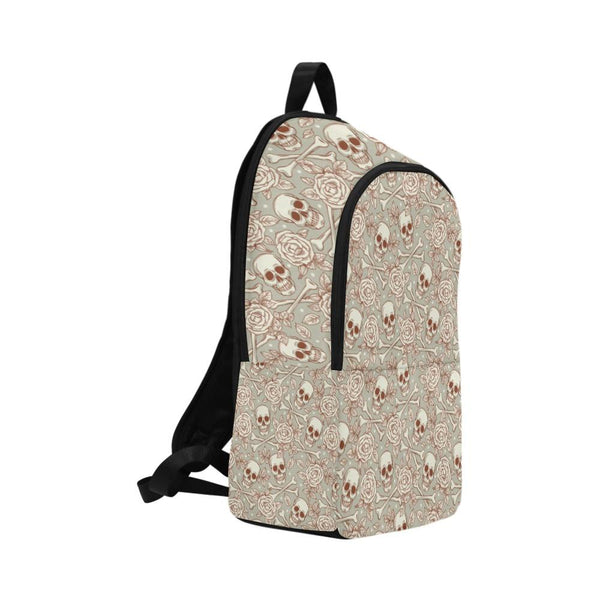 Laptop Backpack (Nylon) - Skulls & Roses | ACES INFINITY