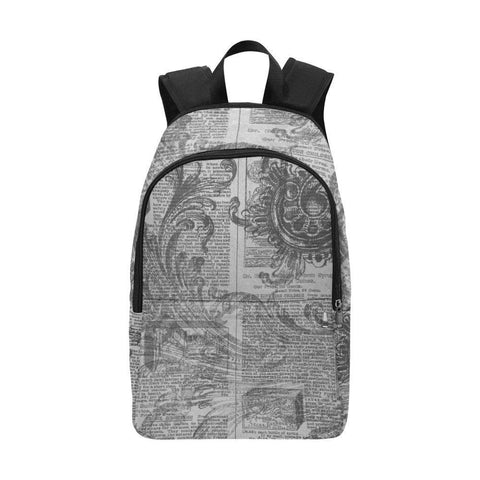 Laptop Backpack (Nylon) - Vintage Literary | ACES INFINITY