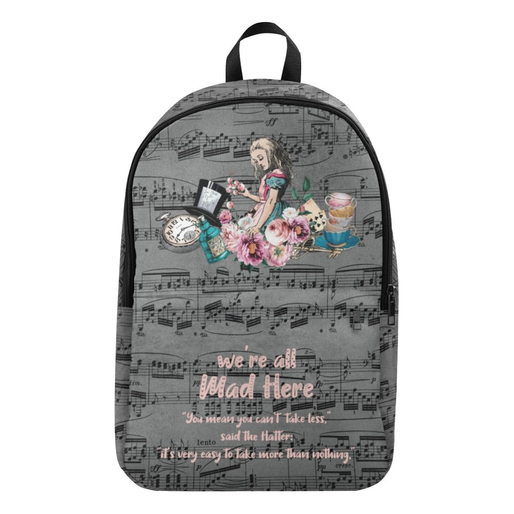 Alice in Wonderland Laptop Backpack Gifts #101 Colorful