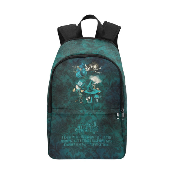 Alice in Wonderland Laptop Backpack Gifts #101 Green Series
