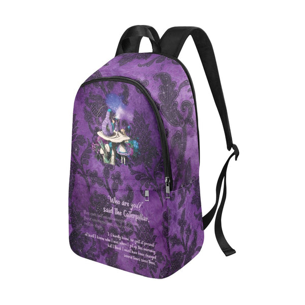 Alice in Wonderland Laptop Backpack Gifts #101 Purple Series