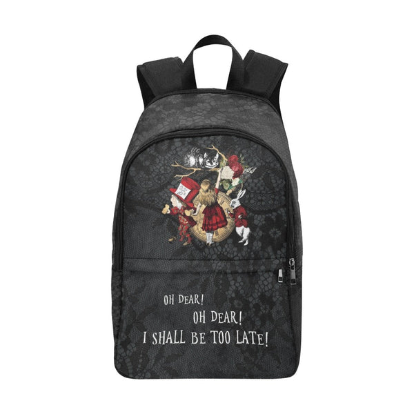 Alice in Wonderland Laptop Backpack Gifts #34 Red Series |