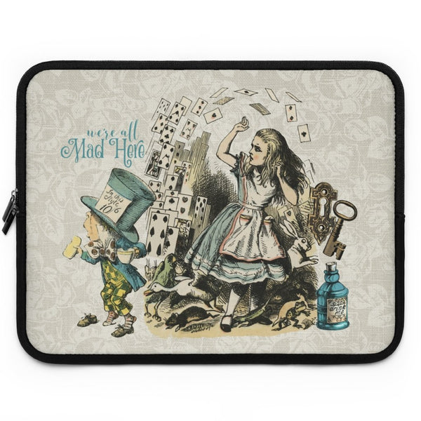 Laptop Sleeve-Alice in Wonderland Gifts 101 Vintage Series 