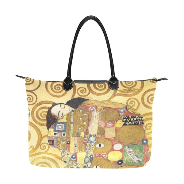 Nylon Tote-Vintage Art Gustav Klimt: The Embrace | ACES