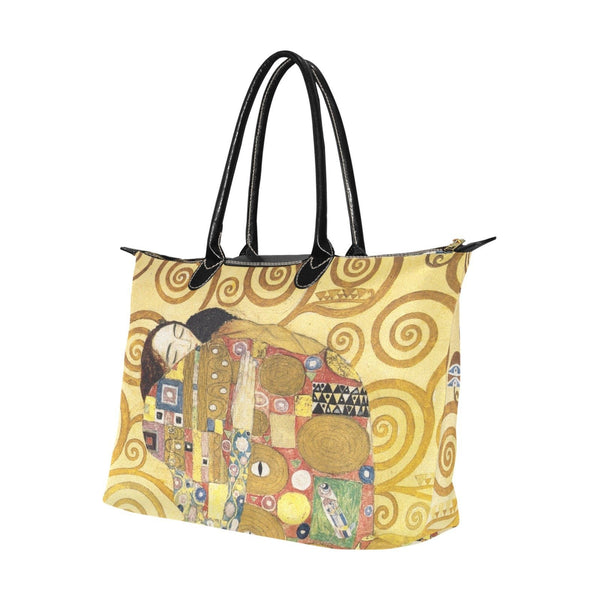 Nylon Tote-Vintage Art Gustav Klimt: The Embrace | ACES
