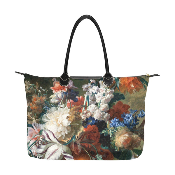 Nylon Tote-Vintage Art Jan van Huysum: Bouquet of Flowers