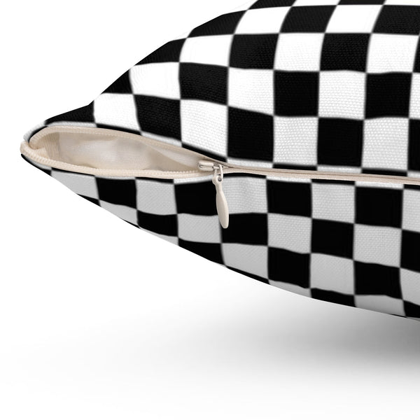 Pillow Cover - Mushroom #101 Checker Board | Birthday Gifts