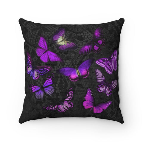 Pillow Cover-Vintage Purple Butterfly 102 | ACES INFINITY