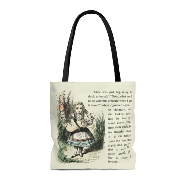 Premium Polyester Tote Bag - Alice in Wonderland Gifts #101 