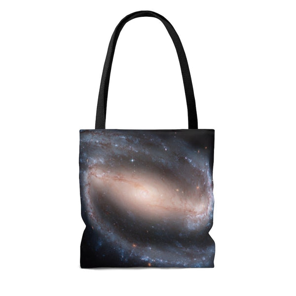 Premium Polyester Tote Bag - Galaxy Image #105 Barred Spiral