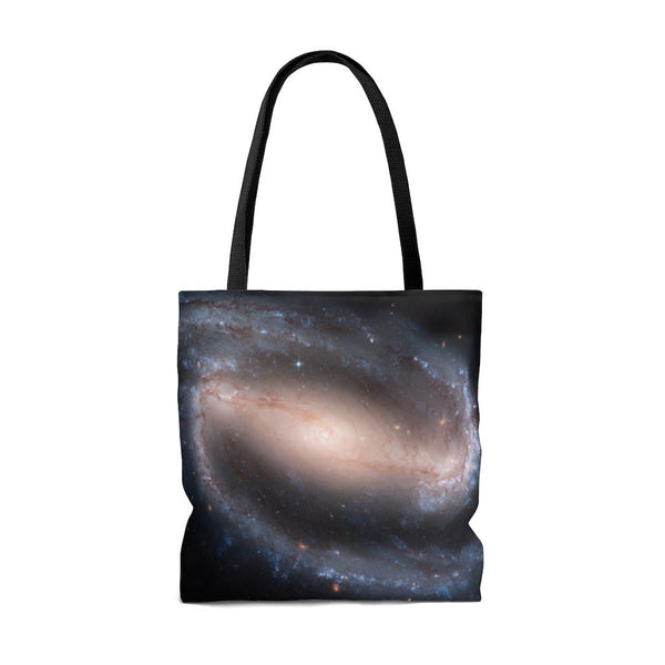 Premium Polyester Tote Bag - Galaxy Image #105 Barred Spiral