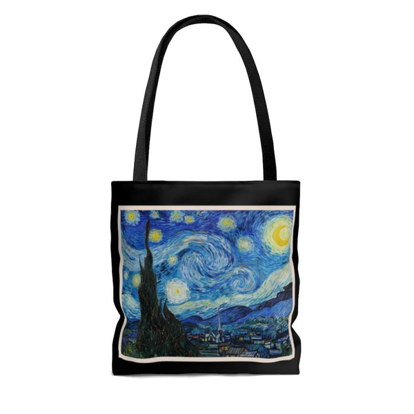 Premium Polyester Tote Bag - Vintage Art | Vincent Van Gogh: