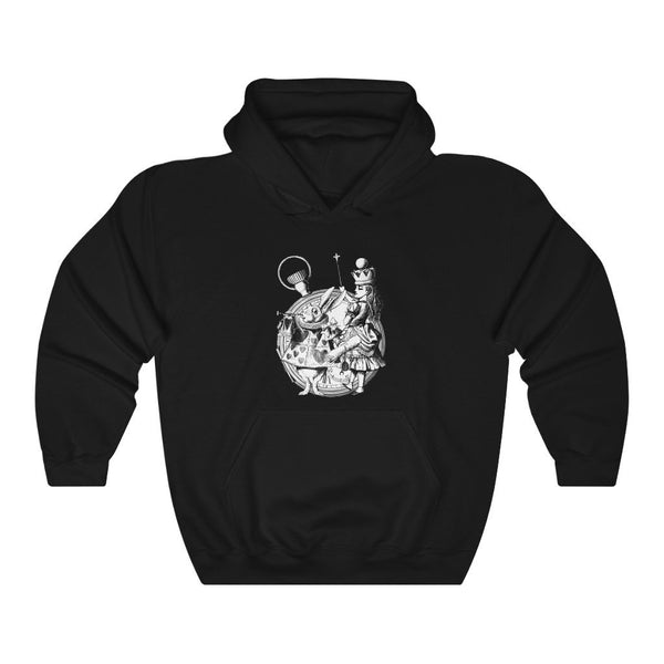 Pullover Hoodies-Alice in Wonderland Gifts 52 Classic Series