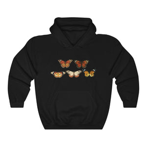 Pullover Hoodies-Vintage Butterfly Hoodie 101 | Printify