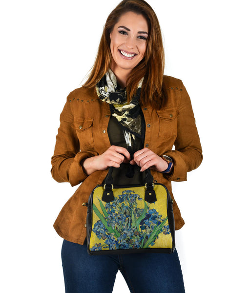 Shoulder Bag - Vintage Art | Vincent van Gogh: Irises | Gift